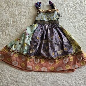 Matilda Jane Character Counts Knot Dress Size 6. Perfect for fall photos!